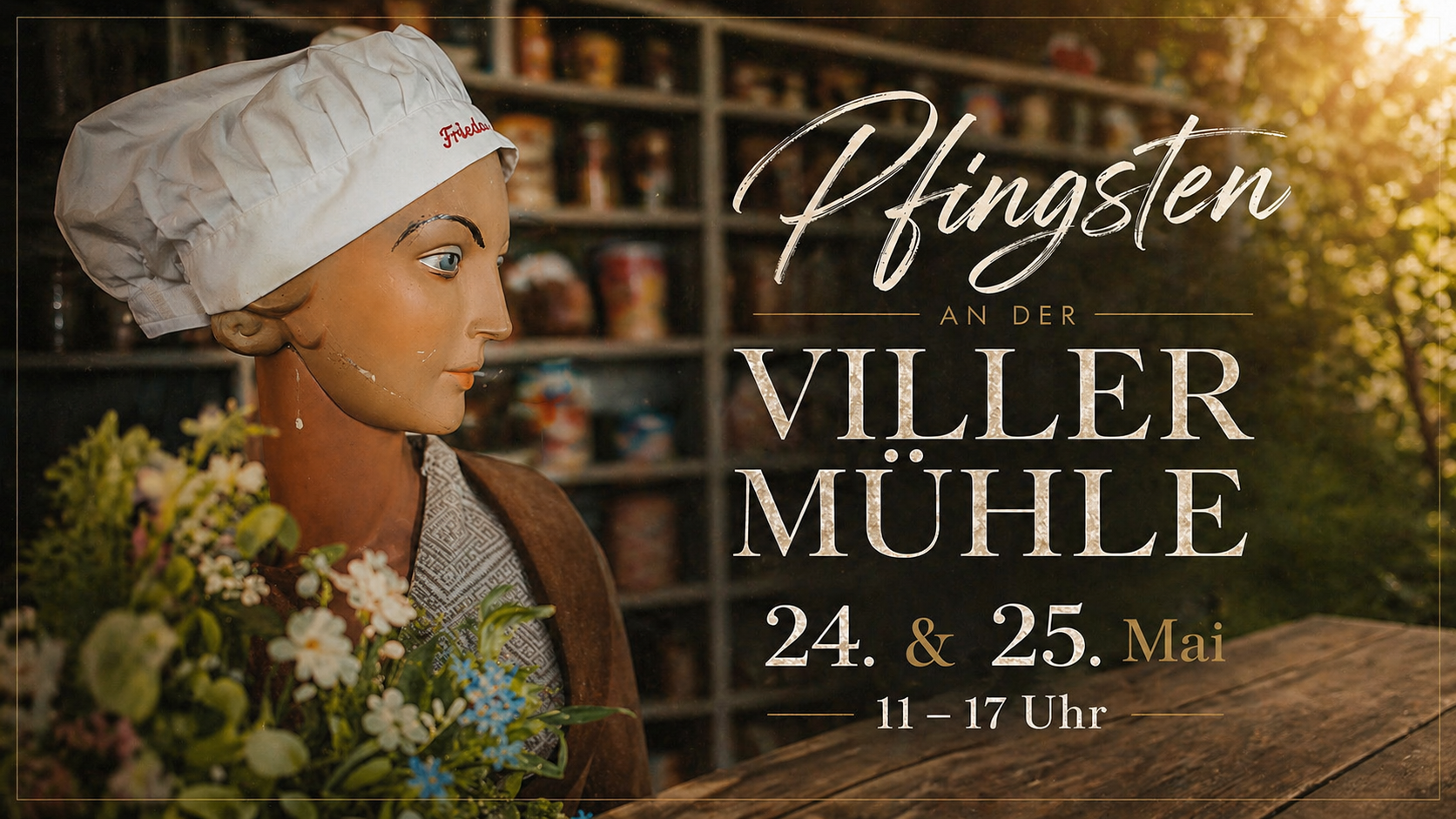 Pfingsten an der Viller Mühle  2026