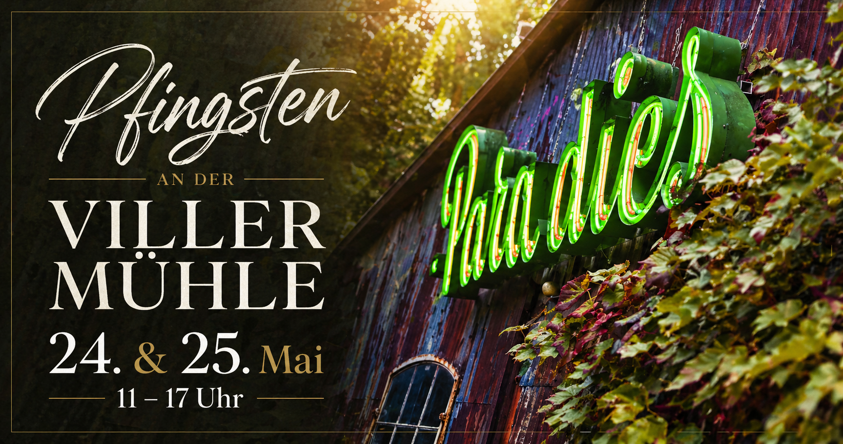 Pfingsten an der Viller Mühle  2026