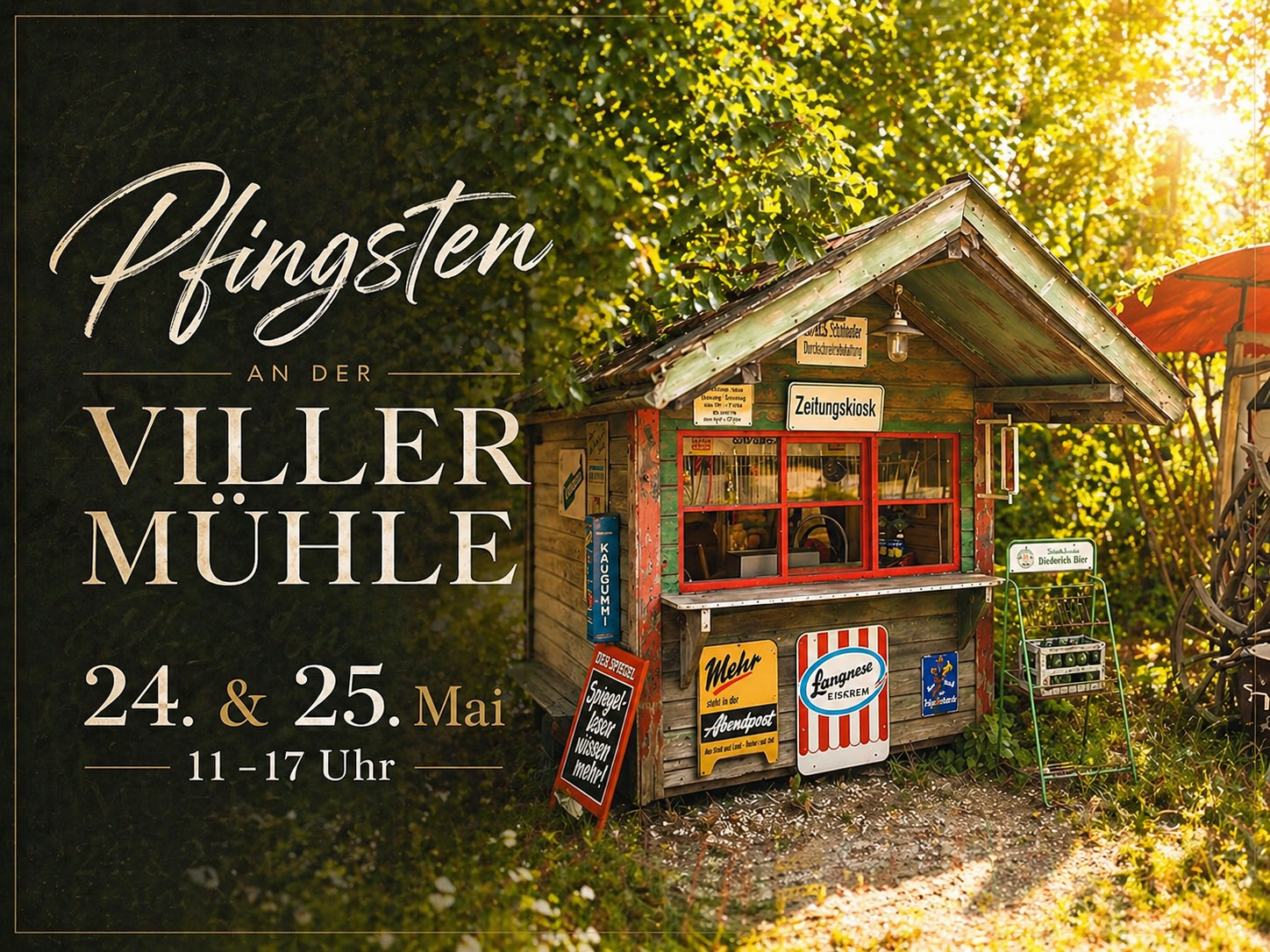 Pfingsten an der Viller Mühle  2026